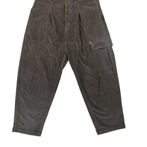 Free People Dark Charcoal Cargo‎ Pants